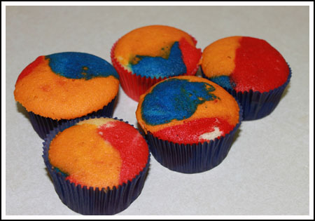 tiedyecupcakes tie dye cupcakes