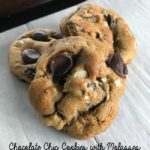 Chocolate Chip Cookies with Molasses