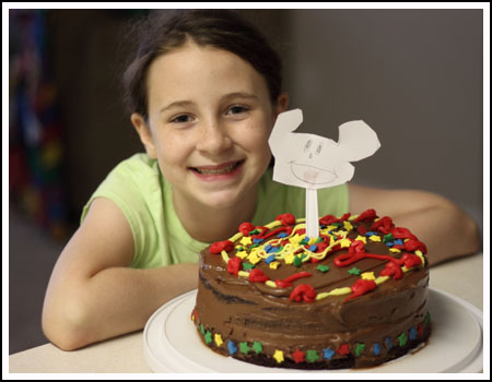 fuzzwithmickeycake Sue B's Chocolate Cake