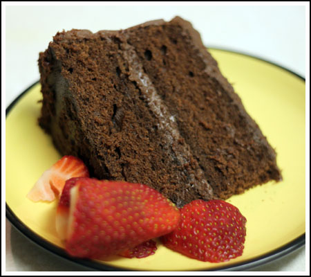 sourcreamcake Sour Cream Chocolate Layer Cake