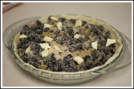 blueberry pie