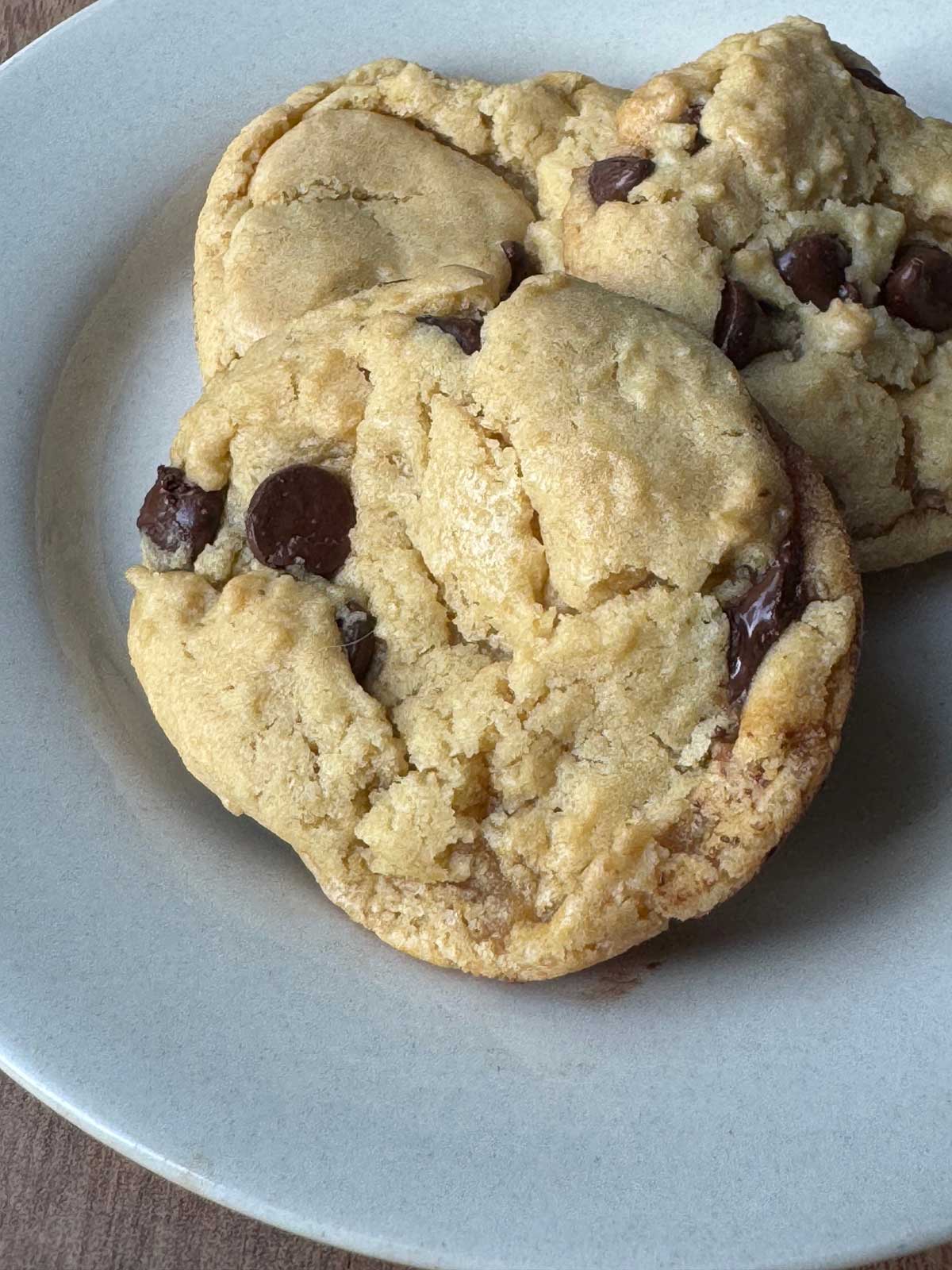 Homestyle Vegan Chocolate Chip Cookies from Vive le Vegan.
