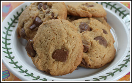 mini peanut butter cups toffee cookies