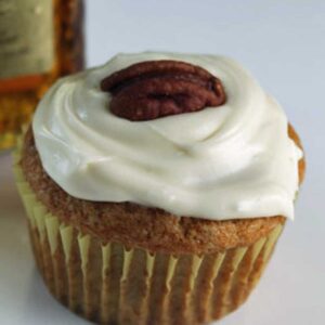 Banana Amaretto Cupcakes