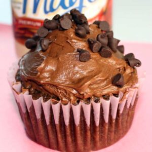 Chocolate Mayonnaise Cupcakes recipe originally from Epicurious.