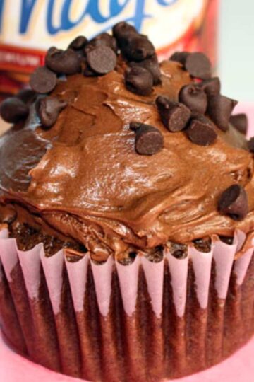 Chocolate Mayonnaise Cupcakes recipe originally from Epicurious.