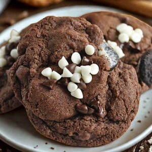 Double Chocolate Dream Cookies recipe that came with Nestle Toppers
