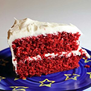 Red Velvet Half Cake recipe with self-rising flour.