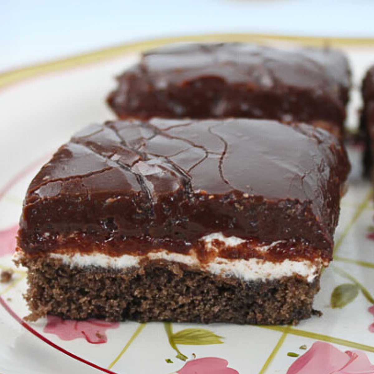 Marshmallow Fudge Bars recipe