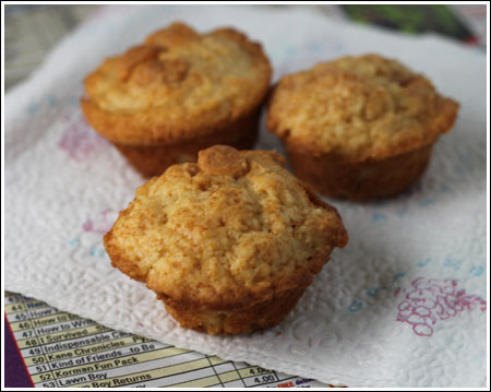 butterscotch mini muffins