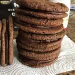 chocolate malt sandwich cookies