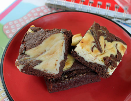 creamcheesebrownie2 Cream Cheese Brownies