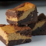 pumpkin swirl brownies