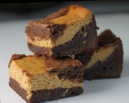 pumpkinswirlbrownies pumpkin cheesecake brownies brownies