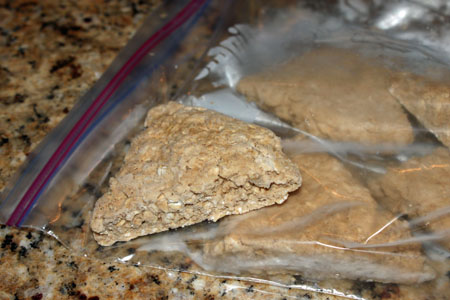 frozen scone dough