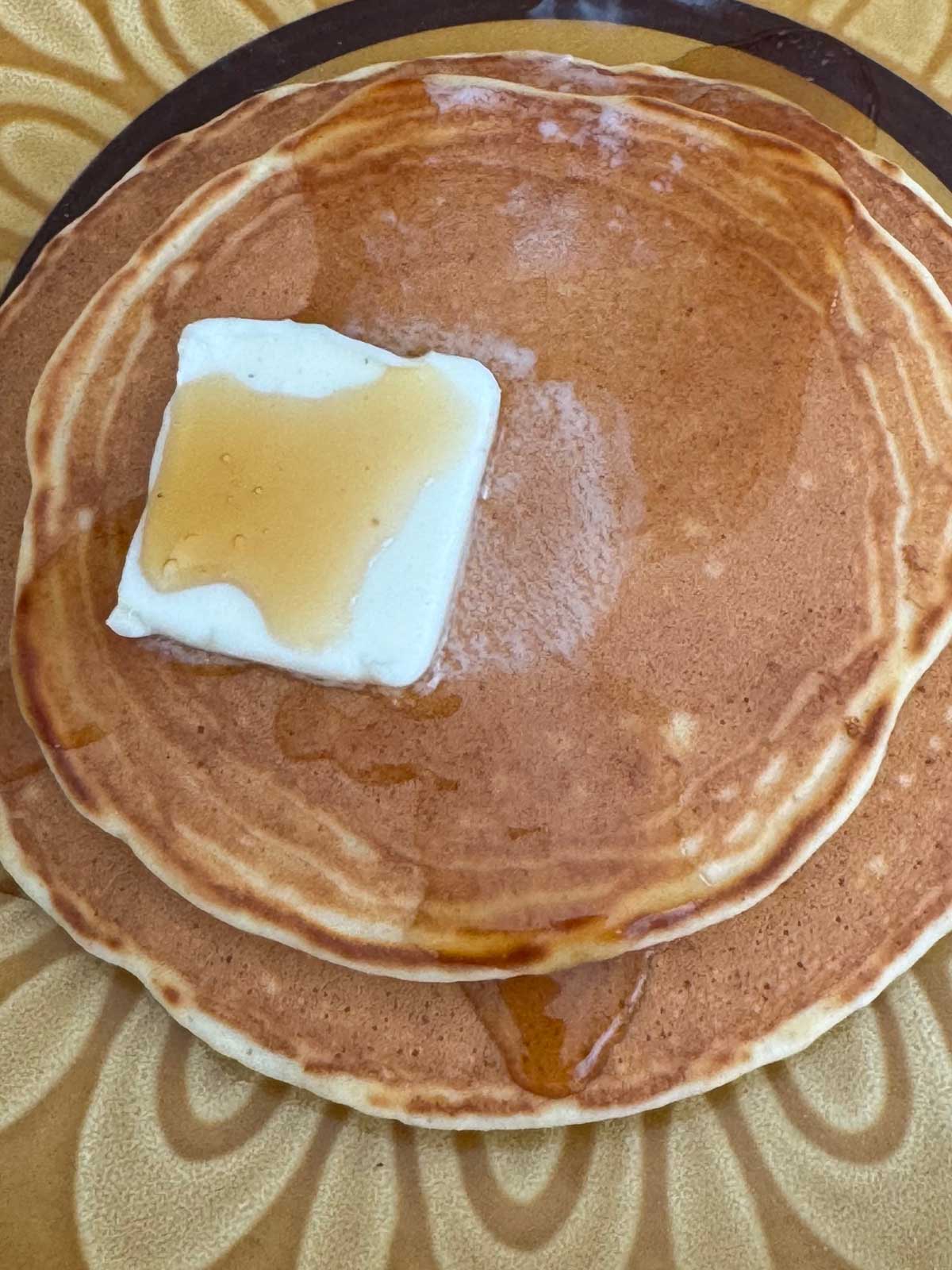 Malted Milk Powder Pancakes recipe 