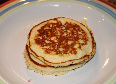 Malted Milk Pancakes