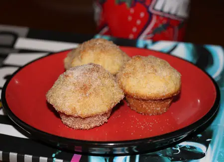 Cinnamon Donut Mini Muffins