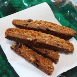 gingerbread biscotti