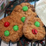 M&M peanut butter cookies