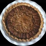 A pecan pie recipe that calls for 1 stick of browned butter.