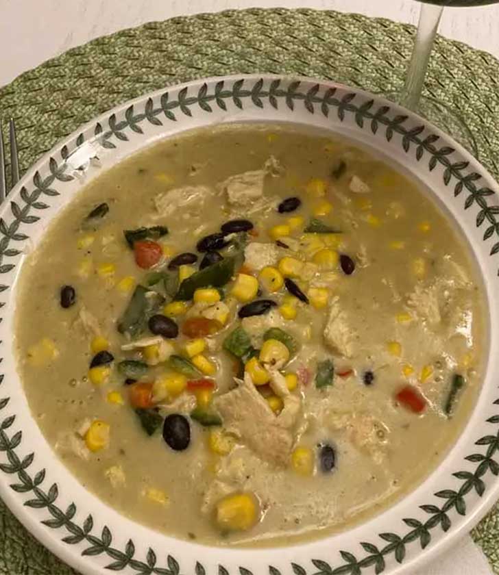 Turkey Poblano Soup