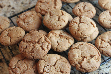 gingersnaps triple ginger cookies