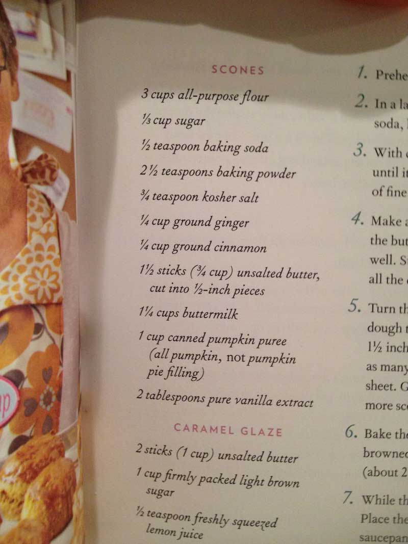 pumpkin-scone-measures Recipe for Alice's Tea Cup Pumpkin Scones