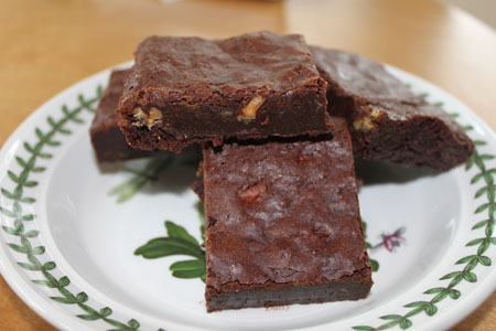 fudgebrownies Brown Butter Brownies from Bon Appetit.