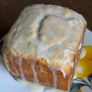 Iced Lemon Poppy Seed Loaf Bread from King Arthur