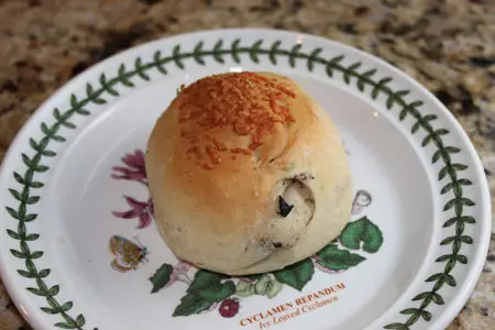 asiago olive roll
