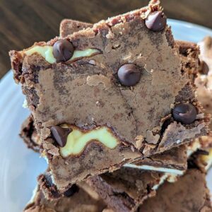 Thick Cream Cheese Brownie