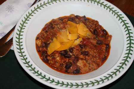 tofu chili