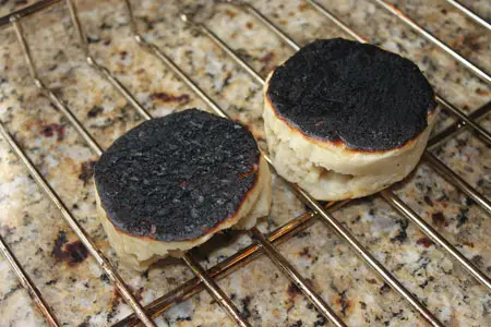 burnt muffins