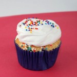 cupcake with sprinkles