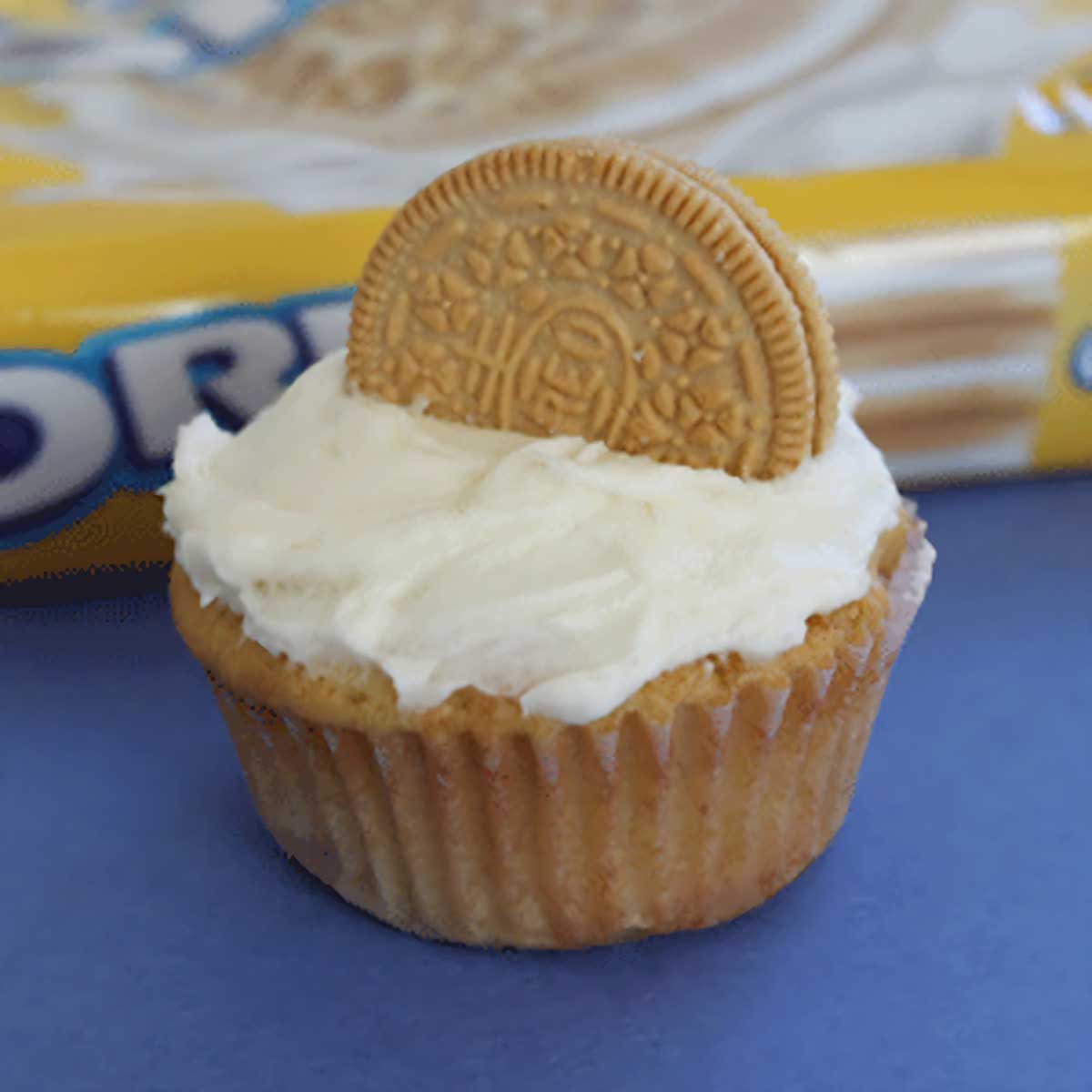 Golden Oreo Cupcake recipe