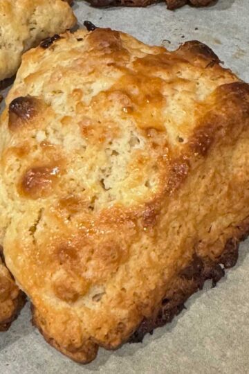 Cinnamon Chip or Butterscotch Chip Scones with Self-Rising Flour