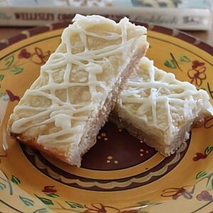 Iced Lemon Bars with Streusel recipe