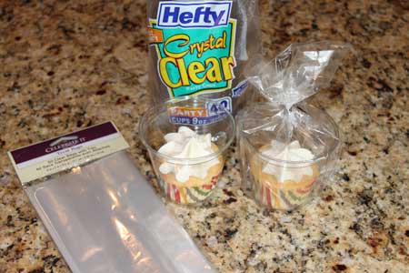 Packaging Cupcakes Individually Wrapped