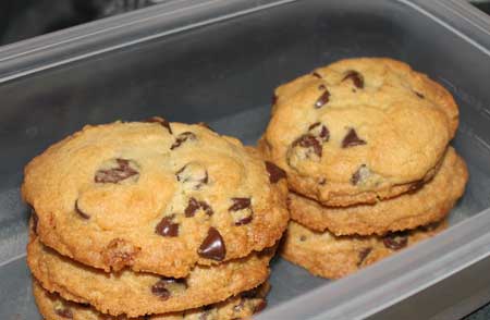 brown sugar chocolate chip cookie dough