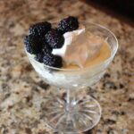 Easy lemon mousse recipe with plain gelatin and whipping cream.