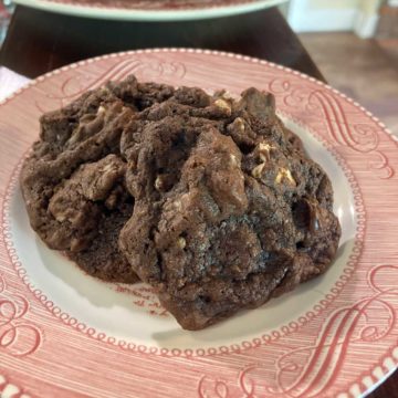 German Chocolate Cookies