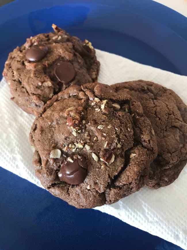 German Chocolate Cookies