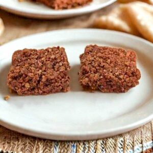 Grape Nuts Peanut Butter Bars