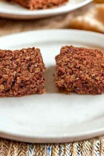 Grape Nuts Peanut Butter Bars