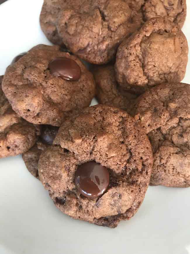 German Chocolate Cookies