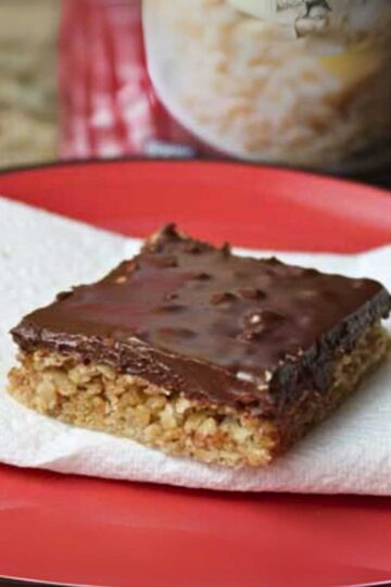 O'Henry Bar cookies from a vintage recipe.