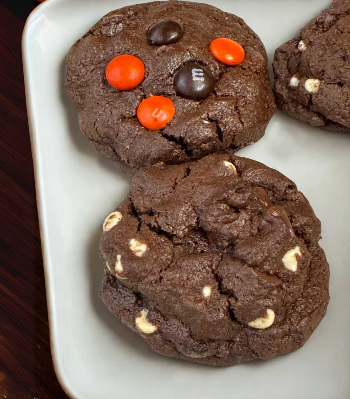 Starbucks Double Chocolate Cookies recipe with instant VIA coffee or espresso powder.