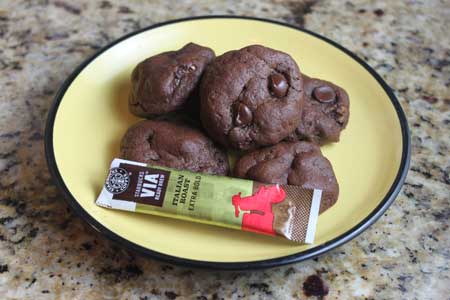 starbucks-via-cookies Starbuck's Via Double Chocolate Cookies