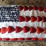 Flag Cake